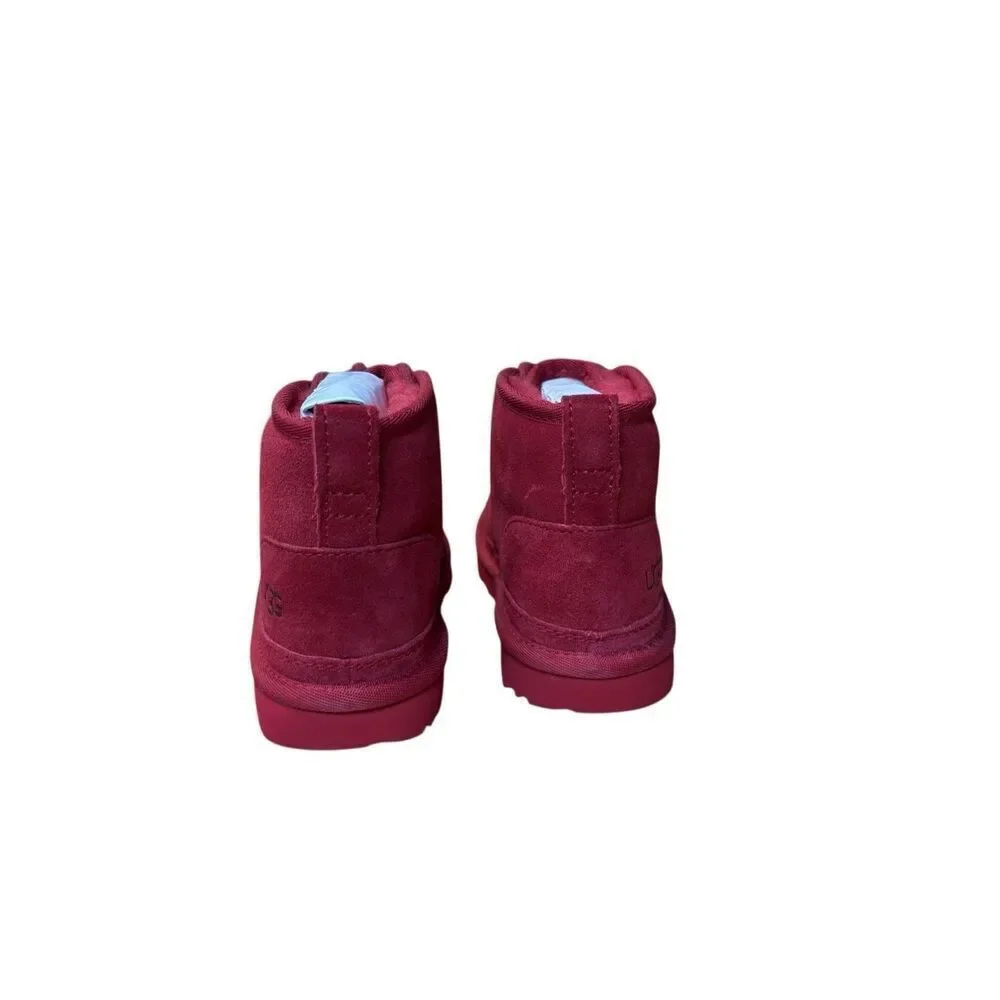 UGG Neumel Boots Kids Size 13 Red Suede